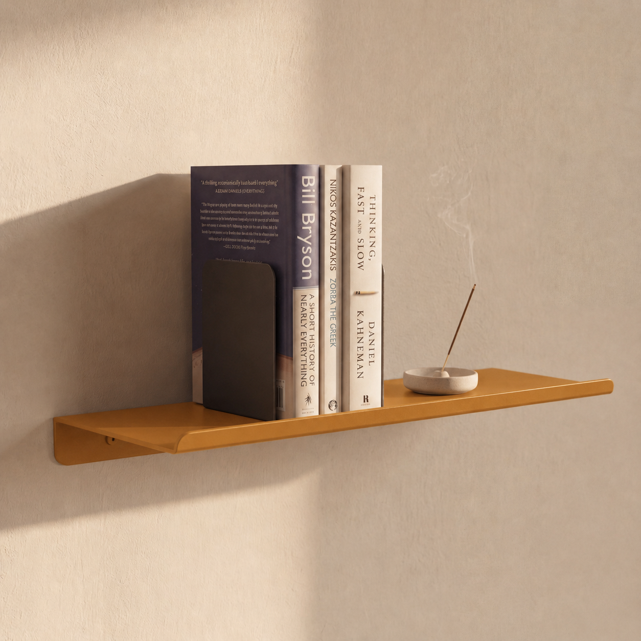 Tile 500 EX - Extended Aluminium Wall Shelf