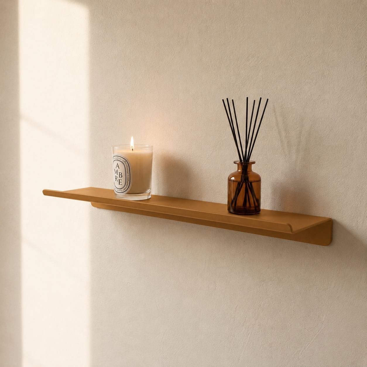 Tile 500 - Aluminium Wall Shelf